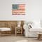 Stupell Industries Rustic American Flag Canvas Wall Art